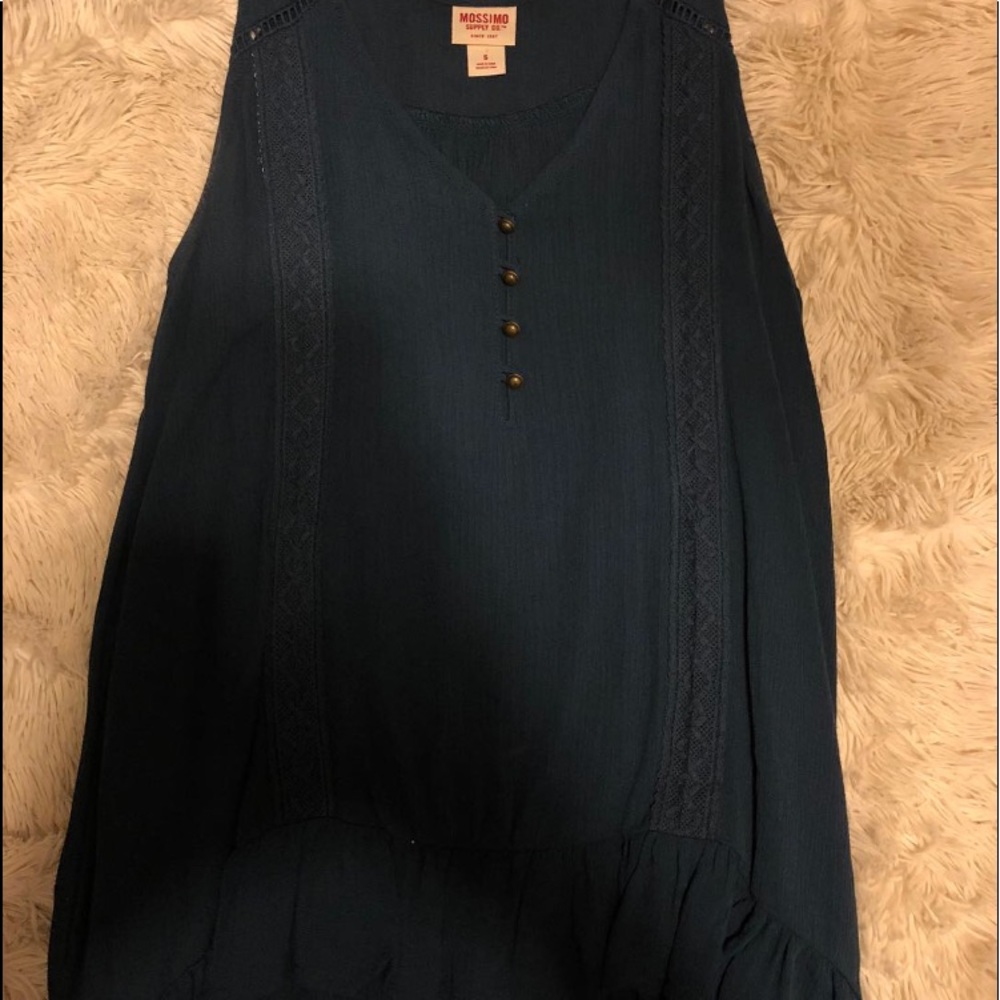 Navy blue tank top